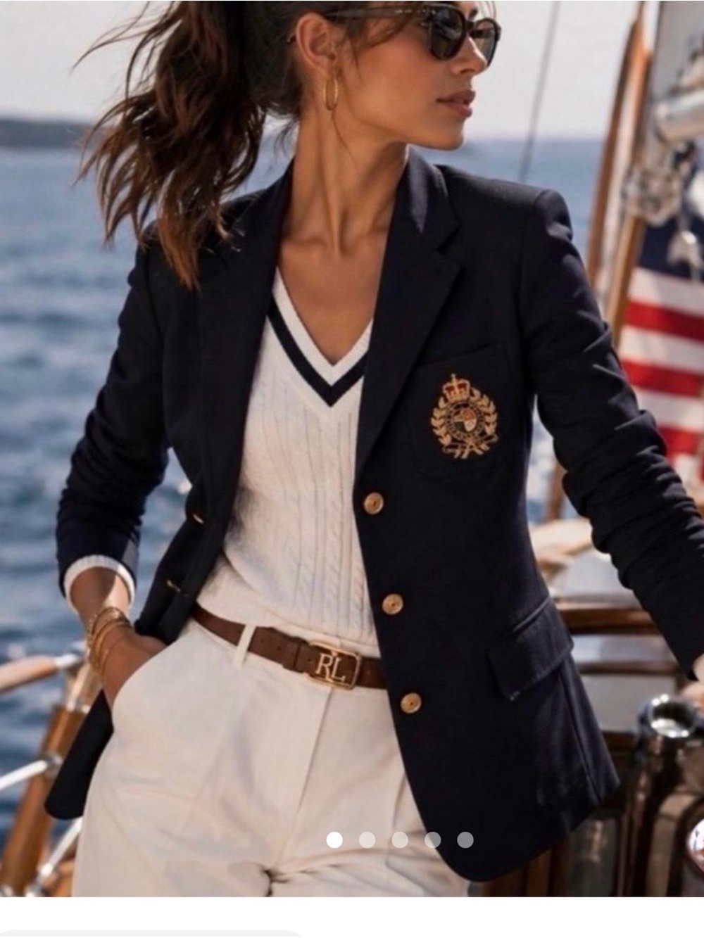 Ralph Lauren women’s blazer pre-owned new new